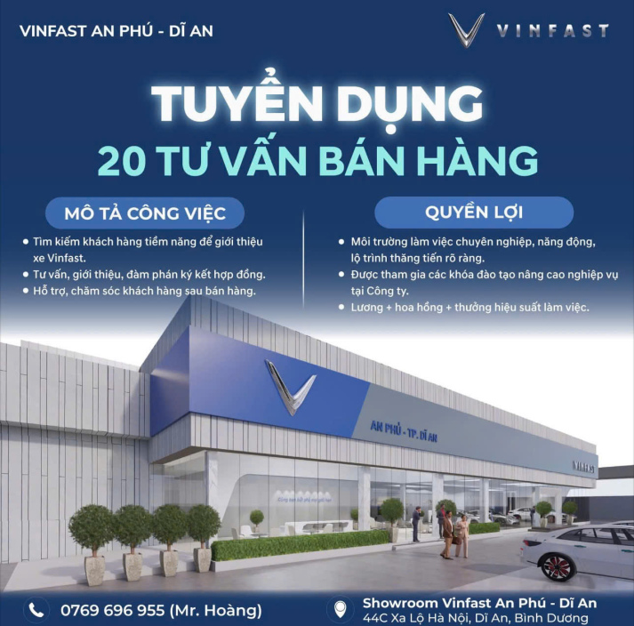 VINFAST AN PHÚ TUYỂN DỤNG 28