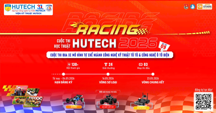 [HUTECH RACING 2026] – ĐƯỜNG ĐUA RỰC LỬA CHÍNH THỨC TRỞ LẠI! 83