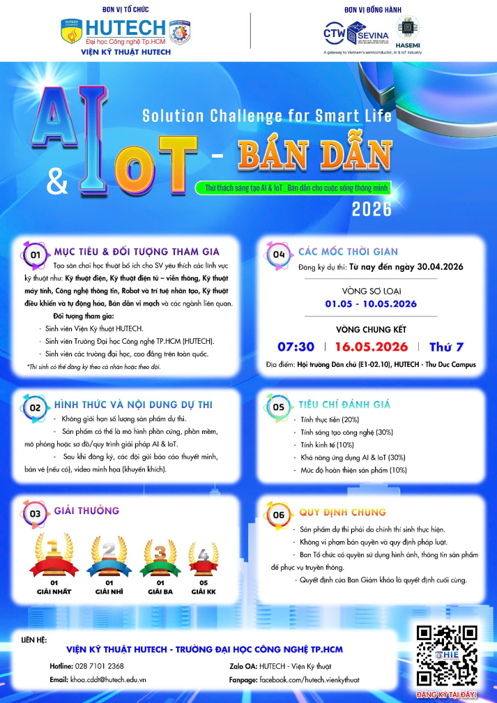 2026 AI & IoT_SEMICONDUCTOR SOLUTION CHALLENGE FOR SMART LIFE - "THỬ THÁCH SÁNG TẠO AI & IoT_BÁN DẪN CHO CUỘC SỐNG THÔNG MINH" 70