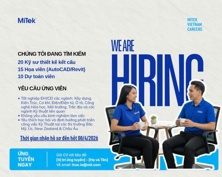 MITEK VIỆT NAM TUYỂN DỤNG 2