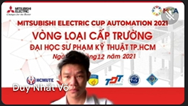 Cuộc thi học thuật HUTECH MECA 2021 được tài trợ từ Công ty Mitsubihi Electric Việt Nam 47