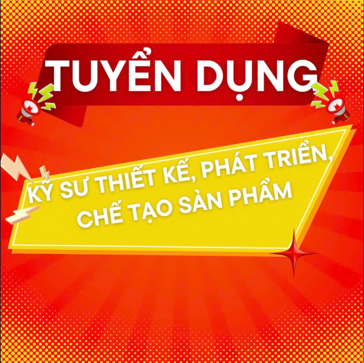 RIKI JINZAI tuyển dụng kỹ sư thiết kế, phát triển, chế tạo sản phẩm 2