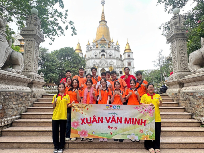 Khép lại hoạt động "Xuân Văn minh" - Chiến dịch Xuân Tình nguyện VJIT 2026 4