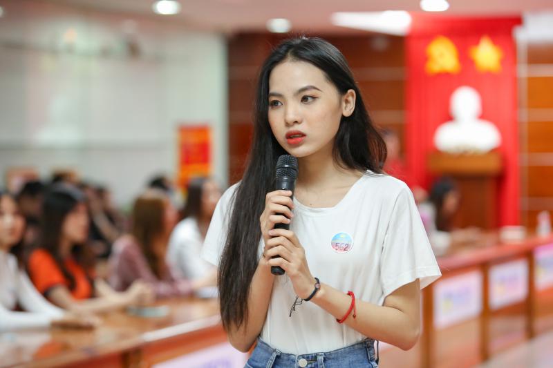 Thí sinh tham gia vòng Sơ khảo Miss HUTECH 2021 đợt 1 - ảnh 16