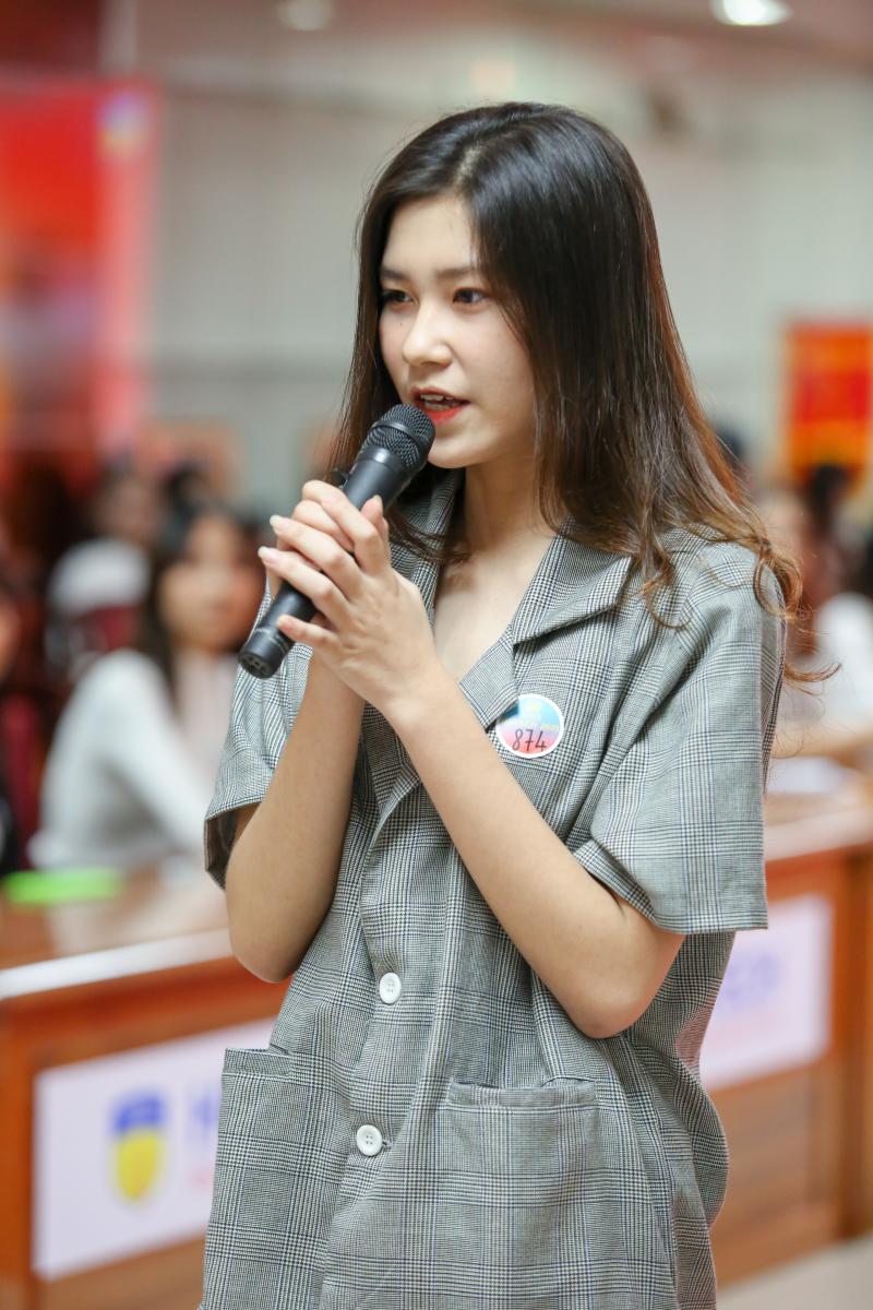Thí sinh tham gia vòng Sơ khảo Miss HUTECH 2021 đợt 1 - ảnh 15