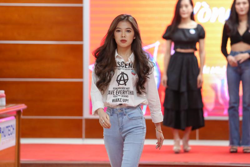 Thí sinh tham gia vòng Sơ khảo Miss HUTECH 2021 đợt 1 - ảnh 10
