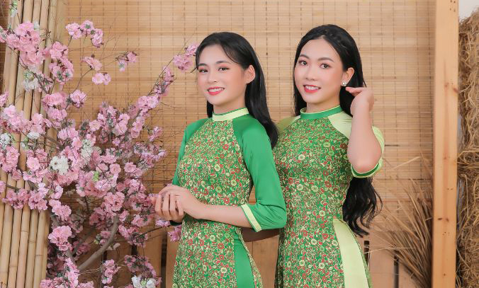 Ngắm sắc xuân rạng rỡ của Top 20 Miss HUTECH 2021 trong bộ ảnh chính thức đầu tiên