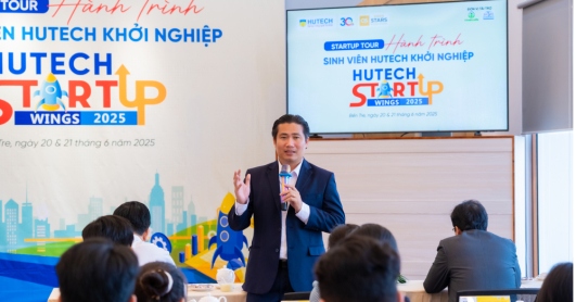 Workshop “Hành trình sinh viên HUTECH khởi nghiệp”: Cầu nối giữa lý tưởng và hành động