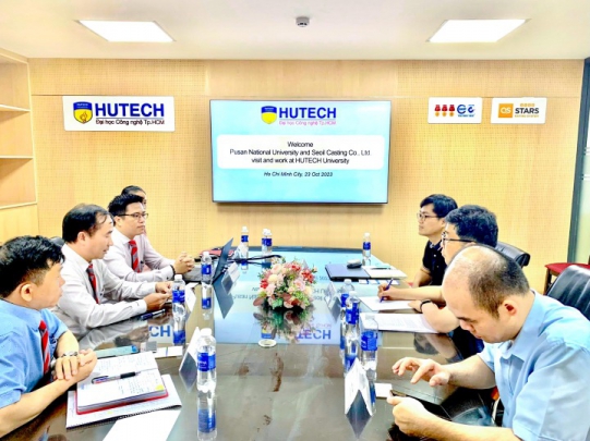 HUTECH welcomed and collaborated with Pusan National University and Seoil Casting Company (South Korea)