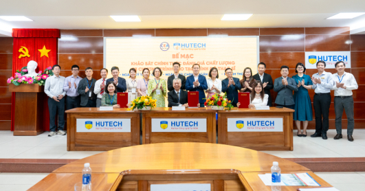 HUTECH concludes formal quality assessment of three Master’s programs under MOET standards, reinforcing its commitment to postgraduate quality