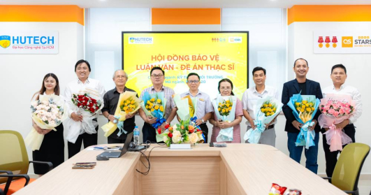 Học viên cao học HUTECH đề xuất giải pháp cho các vấn đề môi trường đô thị