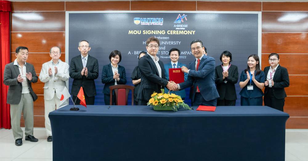 ベトナム – 日本工科大学 (VJIT) が HJC Joint Stock Company および A-Bridge Joint Stock Company と MOU を締結
