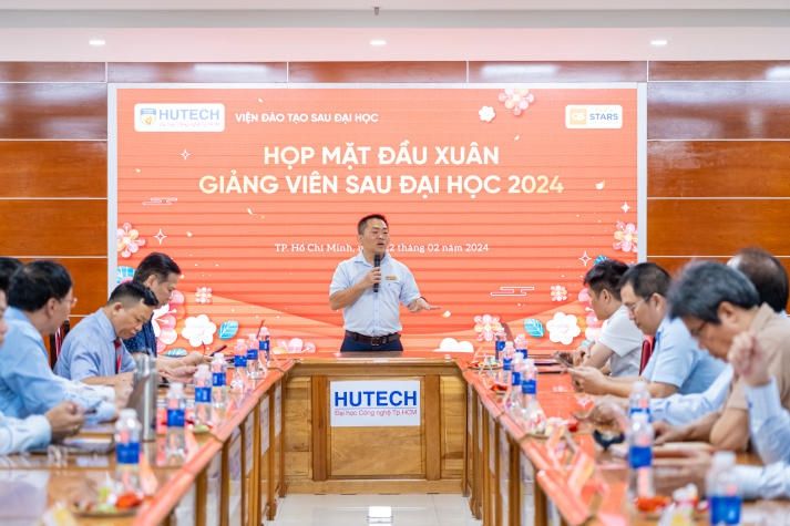 Hutech Elearning HUTECH Institute of Postgraduate Studies hosts New Year gathering and ...