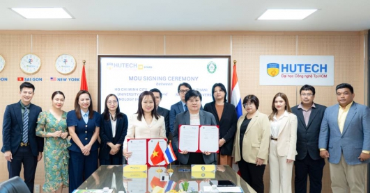 Hutech Elearning HUTECH signs MOU with UDRU, expanding international education standards ...
