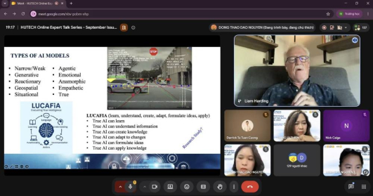 Chuyên gia Trine University cùng HUTECH giải mã AI trong công nghệ chăm sóc sức khỏe