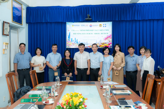HUTECH collaborates with SIHUB and the Ho Chi Minh City Farmers’ Association to foster innovation in urban agriculture