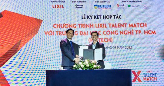HUTECH ký kết hợp tác với Công ty LIXIL Việt Nam