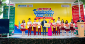 [Video] HUTECH Scholarship Tour 2026 tiếp sức học sinh THCS-THPT Hoa Sen (cơ sở 1) với 18 suất học bổng giá trị