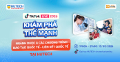 [HUTECH TIKTOK LIVE 2026] Khám phá chương trình đào tạo Dược và các chương trình quốc tế tại HUTECH vào 13/5 tới