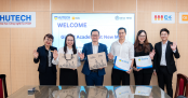 HUTECH thảo luận cùng Global Academy at New Mind về mở rộng chương trình đào tạo liên kết