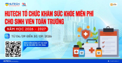 HUTECH tổ chức khám sức khoẻ miễn phí cho sinh viên năm học 2026-2027 từ ngày 04/9 - 30/9