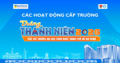 Sôi nổi Tháng Thanh niên 2026 tại HUTECH: Lan tỏa tinh thần xung kích, sáng tạo và trách nhiệm cộng đồng