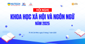 Hội nghị Khoa học Xã hội và Ngôn ngữ 2025 sẽ diễn ra vào 05/7 tới