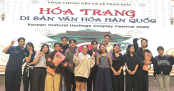 Tái hiện di sản văn hóa Hàn Quốc, sinh viên Khoa Hàn Quốc học giành giải ấn tượng
