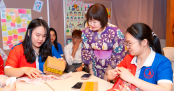 Khoa Nhật Bản học phối hợp cùng Tổng Lãnh sự quán Nhật Bản lan tỏa văn hóa Furoshiki đến sinh viên