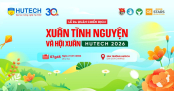 Chiến dịch Xuân tình nguyện HUTECH 2026 chính thức ra quân vào 21/01, lan tỏa tinh thần sẻ chia dịp Tết
