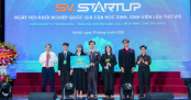 Sinh viên HUTECH giành giải Nhì SV Startup 2026 với dự án dược liệu giàu tiềm năng