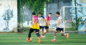 [Hội thao CB-GV-NV 2026] LQ P.ĐT - P.KT - TT.DHS thắng thuyết phục 4-1 tại sân Thanh Đa