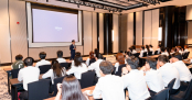 [Ảnh] Sinh viên Quản trị Du lịch - Nhà hàng - Khách sạn khám phá dịch vụ cao cấp tại Hilton Saigon