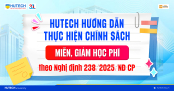 Nghị định 238/2025/NĐ-CP: Sinh viên HUTECH có thể được hỗ trợ đến 100% học phí