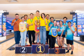 [Video] Liên quân VPT - VP.HĐT - P.NS – B.TT - TT.KĐ-ĐBCL - TT.IT lập “hat-trick” vô địch Bowling