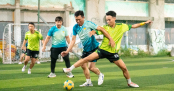 [Hội thao CB-GV-NV 2026] Mưa bàn thắng tại Thanh Đa, đường đua Bóng đá nam vòng bảng tăng nhiệt