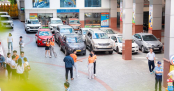 HUTECH bố trí điểm gửi xe thuận tiện phục vụ thí sinh nhập học