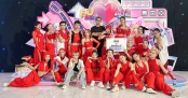 Nhóm nhảy CLICK - K DANCE CREW HUTECH xuất sắc giành Giải Quán quân tại Liên hoan các nhóm nhảy Dance of Youth 2024