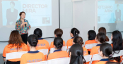 Sinh viên Công nghệ thẩm mỹ khám phá hệ sinh thái nghề tóc tại HAEU Salon