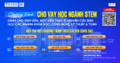 Sinh viên, học viên cao học, nghiên cứu sinh khối ngành STEM có cơ hội hưởng ưu đãi tín dụng