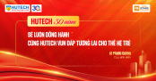 [HUTECH 30 năm] Sẽ luôn đồng hành cùng HUTECH vun đắp tương lai cho thế hệ trẻ