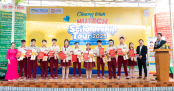 [Video] HUTECH trao 11 suất học bổng 25% học phí toàn khóa cho học sinh Trường THCS-THPT Hoa Sen tại Scholarship Tour 2025