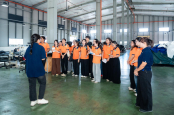 Sinh viên Trung Quốc học khám phá “guồng vận hành” doanh nghiệp quốc tế tại Taya Canvas Việt Nam