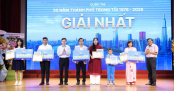 Nhóm giảng viên, nhân viên HUTECH đạt giải Nhất Cuộc thi “50 năm Thành phố trong tôi 1976-2026”