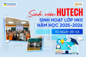 HUTECH triển khai sinh hoạt lớp Học kỳ II năm học 2025-2026