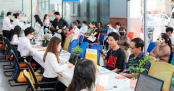 [Video] Thí sinh 2K8 rộn ràng ngày đầu nhập học, sẵn sàng cho năm học mới tại HUTECH