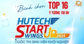 Cùng bình chọn cho Top 16 dự án/ý tưởng xuất sắc nhất HUTECH Startup Wings 2024 đến hết 16/5