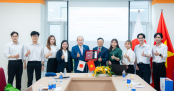 HUTECH đón tiếp Trưởng ban Học bổng Rotary Yoneyama Nhật Bản