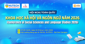Hội nghị Khoa học Xã hội và Ngôn ngữ 2026 tại HUTECH chính thức diễn ra vào ngày 02/4