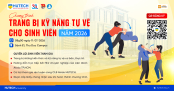 HUTECH tổ chức Chương trình trang bị “Kỹ năng tự vệ” cho sinh viên vào ngày 11/7